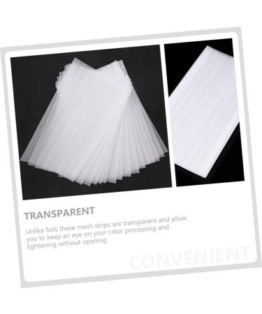 Angoily 100 Sheets Pearl Cotton Highlighter Hair Dye Bubble Suit Hair Bleach Hair Color Supply Hair Tinting Strips Barber Supply Hair Paper Wraps Tools Mesh White Care Glossy Paper Foam 30x10cmx2pcs Whitex2pcs - Buy Online on GoSupps.com