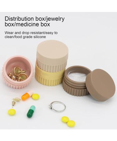 Fisssure Refillable Jars for Cream | Organizer Jar for Loose Powder | Leak-proof Toiletries Storage Jars for Cosmetics - Buy Online on GoSupps.com