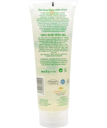 Natura Canaria Pack of 3 tubes of 100% aloe vera gel 250 ml - Buy Online on GoSupps.com