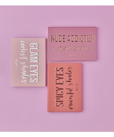  WYCON cosmetics WYCON cosmetics NUDE ADDICTED EYESHADOW Eye Palette of 15 Matte and Shimmer Eyeshadow Highly Gradient Natural SHADES 1.0 Count - Buy Online on GoSupps.com