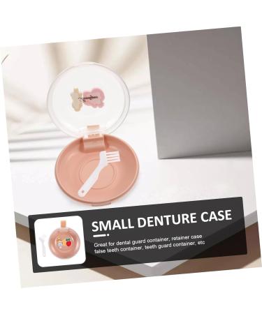 Buy Gatuida Container Prostheses Storage Box - Pink Retainer Case for Aligners & Invisalign - 10x8.4x2.7cm - Durable & Stylish Storage Solution - Buy Online on GoSupps.com
