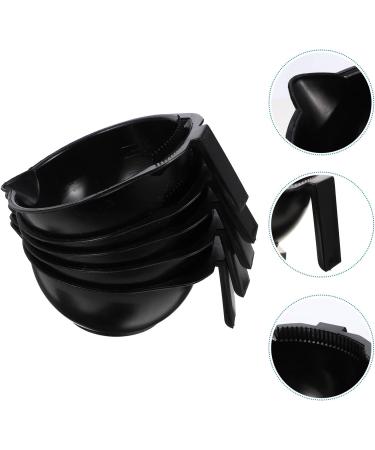LALAFINA 5pcs Hairstyling Coloring Tools Set - Barber Tinting Brush and Shaker for Hair Dyeing - Salon Color Cup Bowl Kit for DIY - Random Color - Buy Online on GoSupps.com