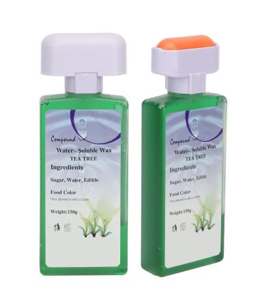 Hair Removal Roll-On Wax - 2 Flavored Soft Wax Cartridge for Body Legs & Arms - Green Tea - 5.3oz - Buy Online on GoSupps.com