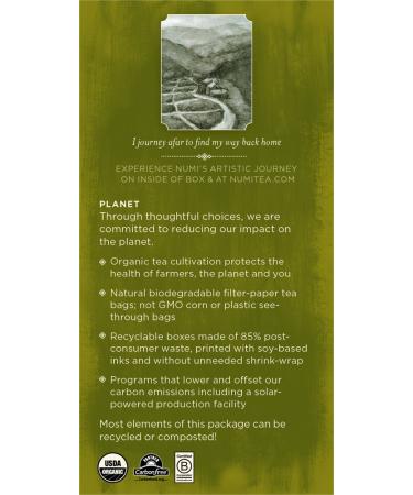 Numi Teas Organic Rice Green Tea | Premium Quality & Flavor - Buy Online on GoSupps.com