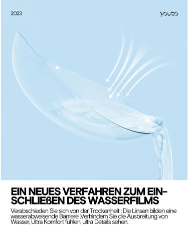 Buy YOUTO Monthly Soft Contact Lenses - 6 Pieces UV Protection High Comfort -5.0 Diopters BC 8.5 mm DIA 14.0 mm - International Shipping - Buy Online on GoSupps.com