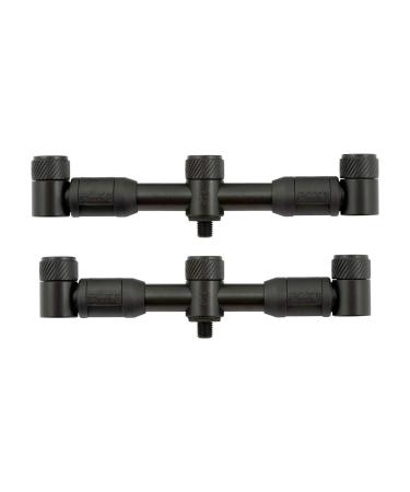 Fox Black Label 3 -Rod QR Adjustable (23 & 26cm) - 2 buzzer bars for carp fishing rod stands for carp rods rod holder buzzle bars for radio bite gaugers - Buy Online on GoSupps.com