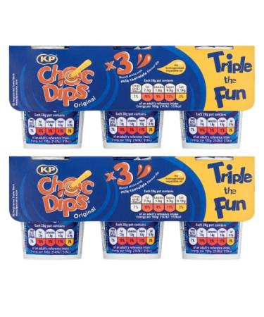 Chocolate Bundle With KP Choc Dips Original 84g 3Pk (2 Pack) - Buy Online on GoSupps.com