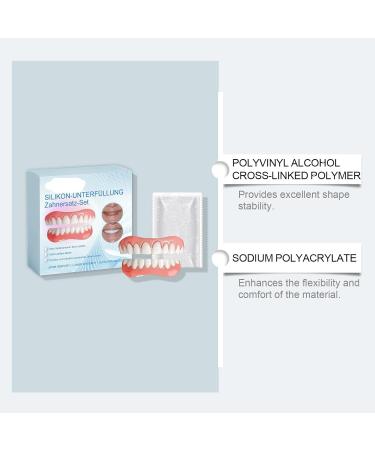Denture Kit For Teeth Enhancement - Instant Smile Upgrade Comfortable & Natural Fit(3PC) - Buy Online on GoSupps.com