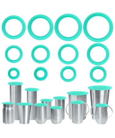 ZOCONE 12PCS Tumbler Shields for Epoxy Tumbler, Multi-Size Silicone Tumbler Protector Keeps Spray Paint, Epoxy Resin Tumbler Making Supplies Cup Tumbler Inserts for Tumbler Clean - Buy Online on GoSupps.com