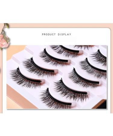Buy 5 Pair Magnetic Eyelashes Kit - Easy Application No Glue Needed | Long-Lasting Magnetic Eyeliner & Soft Brush | International Shipping Available - Buy Online on GoSupps.com