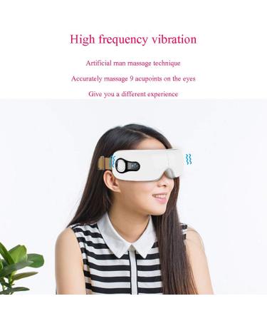 Intelligent 3D Eye Massage Hotel Pack | Anti-Fatigue & Dark Circles Relief | Bluetooth Music & Vibration | 2 Devices Included - Buy Online on GoSupps.com