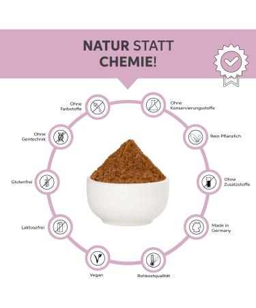 Organic Grape Base Flour OPC 500g - Premium Grape Seeds Extract Powder | EU De- ko-007 Certified Raw Food Quality - Buy Online on GoSupps.com