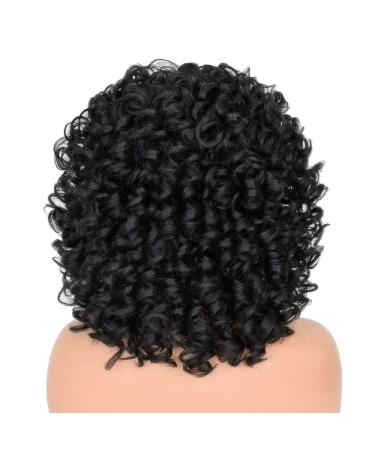 Porsmeer Afro Wig for Women | Synthetic Large Loose Kinky Curly Hair Wig - Perfect for Black Women & Men - Buy Online on GoSupps.com