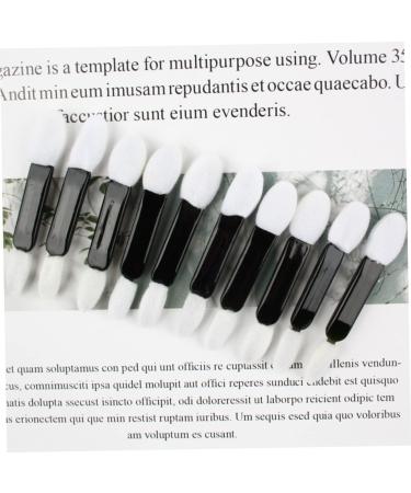 VINTORKY 50pcs Sponge Eyeshadow Brush Kit Applicators Foam Brush Eyeshadow Eye Shadow Brush Suite Miss Pointy - Buy Online on GoSupps.com