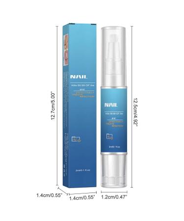 Nail Thickening Soft Gel for Damaged & Cracked Nails - Easy to Use 3ml | Pink - International Shipping - Buy Online on GoSupps.com