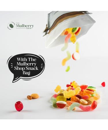 Strawberry Bon Bons Hard Candy Bundle Includes Coastal Bay Confections Bonbons Chewy Soft Center Candies (Pack of 2) With Reusable Snack Bag By The Mulberry Shop - Buy Online on GoSupps.com