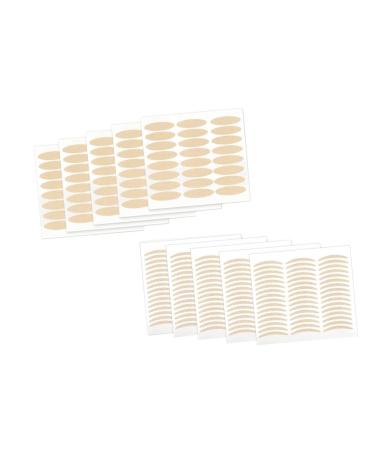 FRCOLOR 40 Sheets lace double eyelid sticker Double Sided eyelid duct tape clear sticky eyelid transparent stickers Comfortable Eyelid Tapes cosmetics Mesh second generation Medical tape
