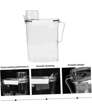 MAGICLULU 3pcs Laundry Storage Box Clear Laundry Laundry Soap Holder Plastic Filling 1 count (Pack of 1) Transparentx3pcs - Buy Online on GoSupps.com