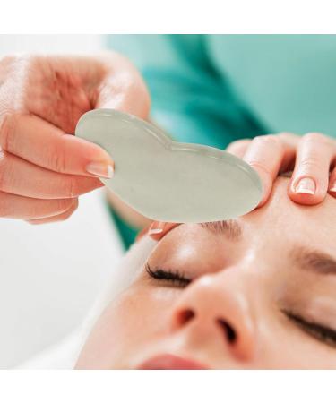 Nolitoy Mini Herz Daumen Sorgensteine - Jade Crystal Massage Stones for Meditation & Gua Sha - International Shipping Available - Buy Online on GoSupps.com