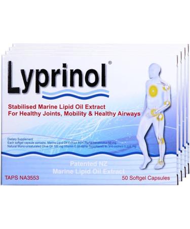 Pharma Lyprinol Pcso-524 200 Capsules New Zealand Green Lipped Mussel Extract Oil Joint Health Support & Mobility - Buy Online on GoSupps.com