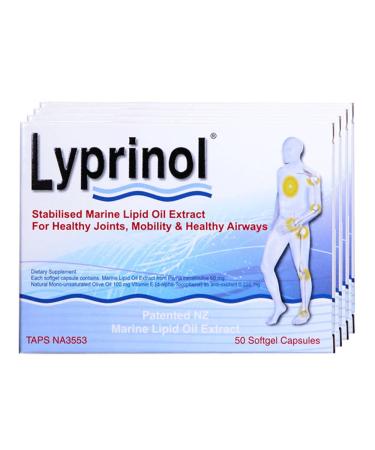 Lyprinol Pcso-524 200 Capsules New Zealand Green Lipped Mussel Extract Oil Joint Health Support & Mobility