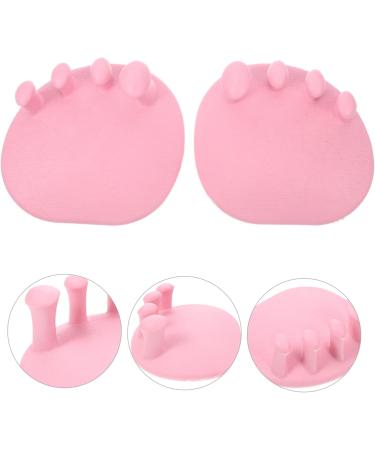 Silicone Gel Toe Spreader & Hammer Toe Splint - Miss Fashionable Pink | 1 Pair Toe Separator & Protector for Foot Corrector - 11X10X6CM - Buy Online on GoSupps.com