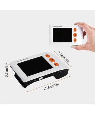 Electronic Reading Aid Digital Magnifier with 3.5 Inch LCD Screen - Provides 2x-25x Text Enlargement Digital magnifiers for Visually impaired - Buy Online on GoSupps.com