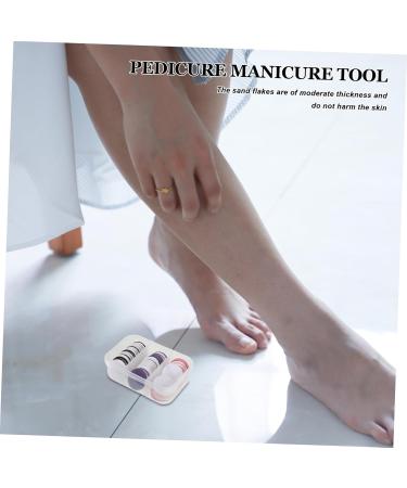 LALADEFIEE 1 Box Foot Dead Skin Sand Sheet Sandpaper Electric Foot File Manicure Sanding Discs Electric Foot Remover Sand Discs for Pedicure Tool Dead Skin Sanding Discs Nail Discs - Buy Online on GoSupps.com