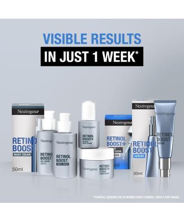 Neutrogena Retinol Boost Day Cream with SPF 15 (1x 50ml) Multi-Benefit Retinol Moisturiser to Reduce Fine Lines and Smooth Texture Lightweight SPF Day Cream - Buy Online on GoSupps.com