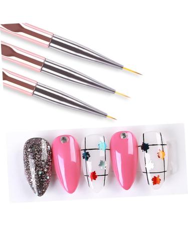 POPETPOP 4 Sets Poly Extension Gel Brush Adult Tiger Ears Headband Nail Art Tips Builder Brush Star Room Decor Japanese-style Nail Design Nylon Brush Pen Nail Art Pen Pull Pen - Buy Online on GoSupps.com