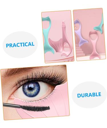 POPETPOP 5pi ces Outil De Maquillage Multifonction Silicone Pour Eyeliner Aide Pratique Pour Maquillage Des Yeux Pochoir R utilisable Pour Mascara Et Ombre Paupi res Pour D butants 15X5.7CMx5pcs rosex5pcs - Buy Online on GoSupps.com