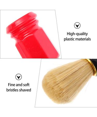 Frcolor 3-Piece Bart Razor Brush Set - Manual Hair Razor with Stand for Men | Black Red White - Ultimate Grooming Tool for Barbers and Home Use - Buy Online on GoSupps.com