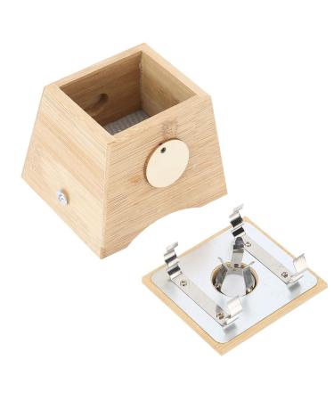 Moxa Roll Holder - Bamboo Moxibustion Stand & Box | Eco-Friendly Therapy Tool for Moxa Treatments - Buy Online on GoSupps.com