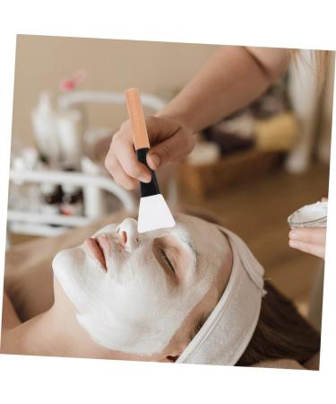 Set of 3 brushes face brushes for cosmetic spatula make-up brush beautiful tool applicator for applicator tool care applicator brush wood 12.20X3.20X1.10CM As Shown - Buy Online on GoSupps.com