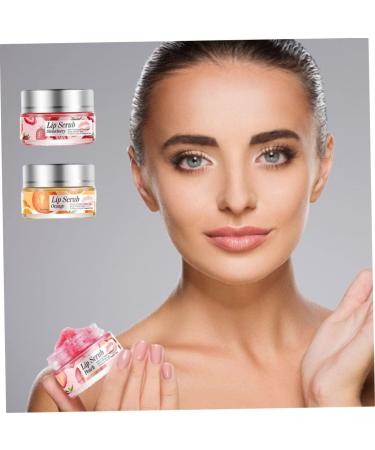 Lip Scrub Exfoliator Lip Overnight Moisturizer Sleeping Cream Lip Repair Balm Strawberry - Buy Online on GoSupps.com