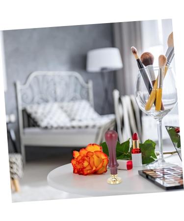 WRITWAA 1 Piece Dispenser Plate Tools Press Shade Delicate Makeup Press Tool Delicate Pestle Pre Presses Sealing Mold Powder Seal Makeup Tool Wooden Handle Brown Brown - Buy Online on GoSupps.com