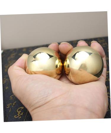Yarnow 1 Pair Massage Balls - Hand Exercises Finger Fitness Baoding Balls for Palm Training & Massage - Buy Online on GoSupps.com