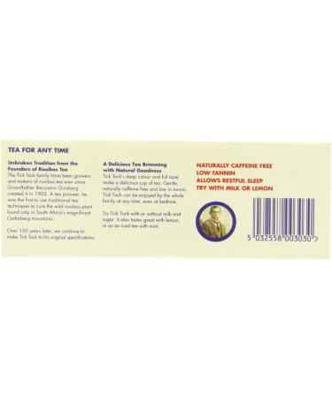 Tick Tock Rooibos 80 sachets de th bio - Buy Online on GoSupps.com