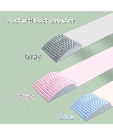 Refresh Neck and Back Extensor - 2023 Adjustable Spine Board for Lower Back Pain Relief - Soothing Lumbar Device in Gray - Buy Online on GoSupps.com