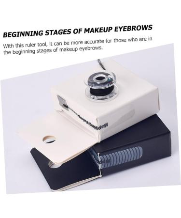 FOMIYES 6 Pcs Eyebrow Ruler Line Box Eyebrow Simple Supplies - Buy Online on GoSupps.com