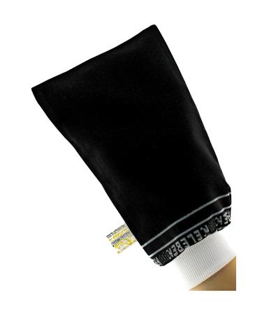 Hammam Kese - Peeling gloves body - peeling sponge and ingrown hair treatment - body washing brush - massage shoe for shower - dead skin remover (thick -black)