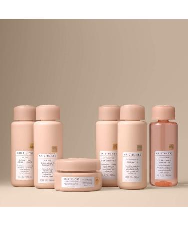 Kristin Ess Hair Signature Sulfate Free Hydrating Shampoo & Conditioner Set - Avocado & Castor Oil, Moisturizing, Anti-Frizz - Vegan, Color Safe - 10 Fl Oz (Pack of 2) - Buy Online on GoSupps.com