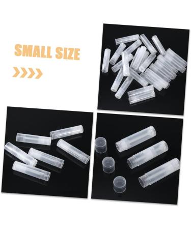 Healvian 100pcs Empty Lipstick Tube Clear Lipstick Tube Lip Plumper Gloss Clear Lip Gloss Tubes Bulk Pp - Buy Online on GoSupps.com