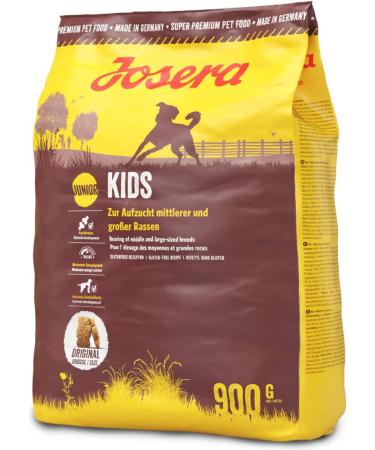 Josera Kids Puppy Food (5 x 900g) | Super Premium Dry Food for Medium & Large Breeds | Wheat-Free | Best Choice for Growing Dogs - Buy Online on GoSupps.com