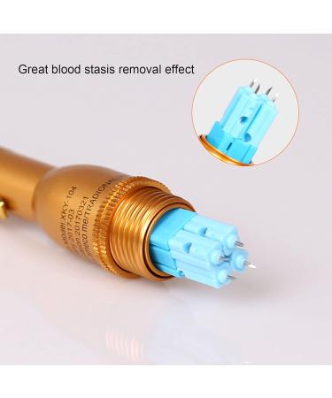 Blood Lancet Pen Blood Sampling Pen Home Beauty Salon Aluminum Alloy Lancing Device for Blood Glucose Monitoring(Gold) - Buy Online on GoSupps.com