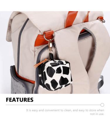 Valiclud Cow Pattern Baby Pacifier Case - Travel Accessory for Pacifiers Headphones & Keys - Mini Storage Bag - Buy Online on GoSupps.com