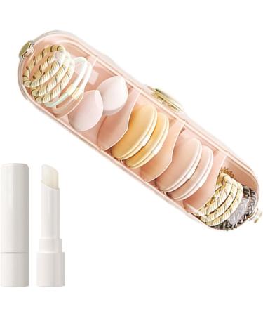 Makeup Sponge Holder Wall Mounted Makeup Sponges Case Multipurpose No Drilling Beauty Blender Organizer For All Sponges Sanitary Headband Jewelry Pink - Buy Online on GoSupps.com