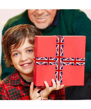 6 Yards Union Jack Ribbon 38mm Flag Printed Grosgrain Ribbon for Hair Bow Making Supplies Jubilee Ribbon Flag Bracelet Crafts DIY Accessories (A paragraph) - Buy Online on GoSupps.com