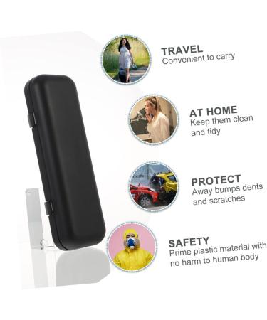 Frcolor Electric Toothbrush Holder - 2-Piece Travel Case for Electric Toothbrushes | Convenient Storage Box for Travel - Buy Online on GoSupps.com