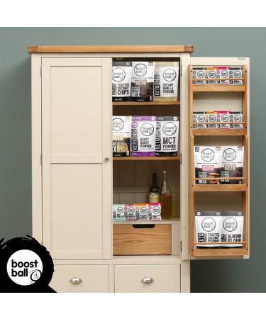 Boostballs Keto Kupboard Organic Coconut Flour 750g - Vegan & All Natural - Buy Online on GoSupps.com
